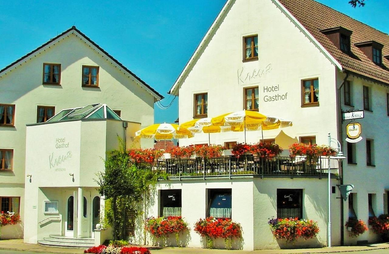 Hotel Gasthof Kreuz Bad Buchau Buitenkant foto